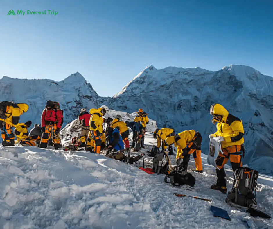 Bergbeklimmen in Nepal