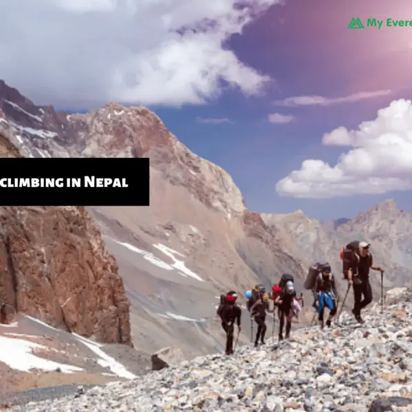Bergbeklimmen in Nepal