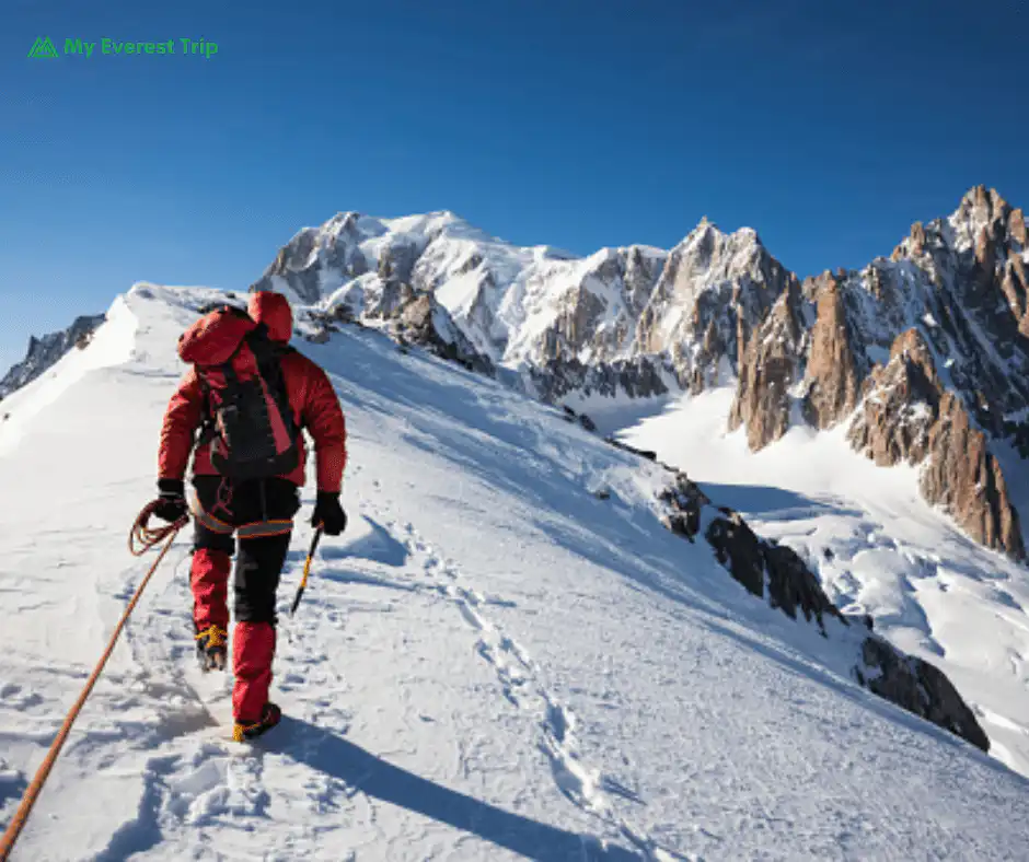 bergbeklimmen in Nepal