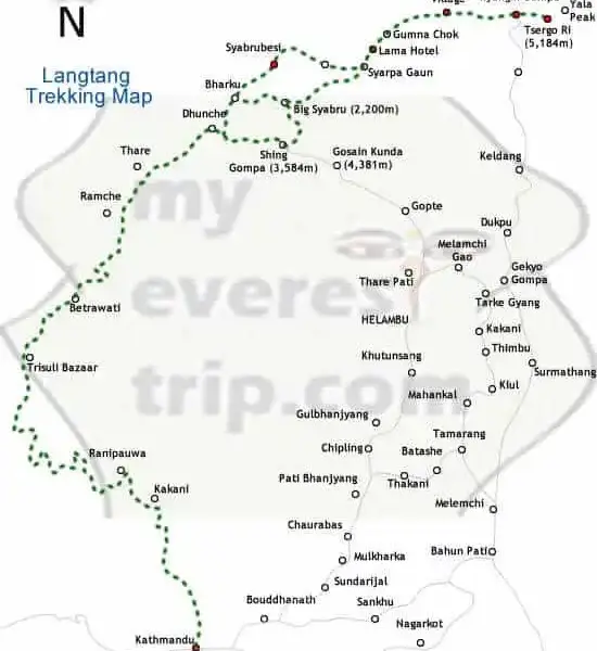 Prenotazione last minute per il trekking nella valle del Langtang&nbsp;