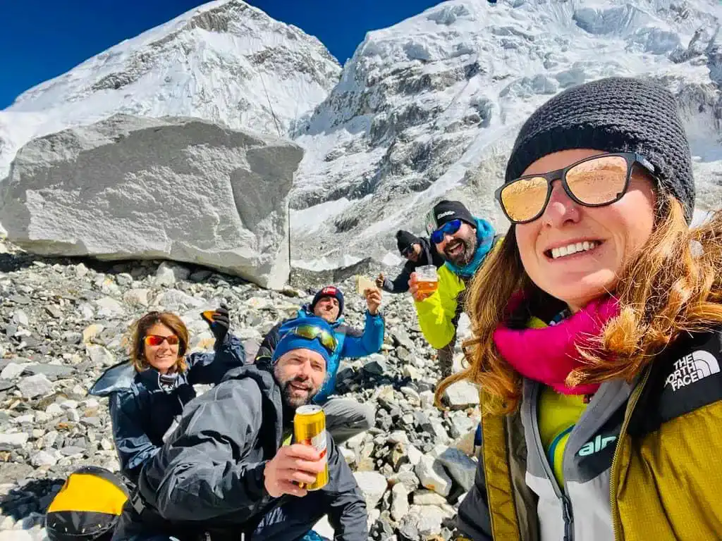 Everest Base Camp trek in october by trekkers