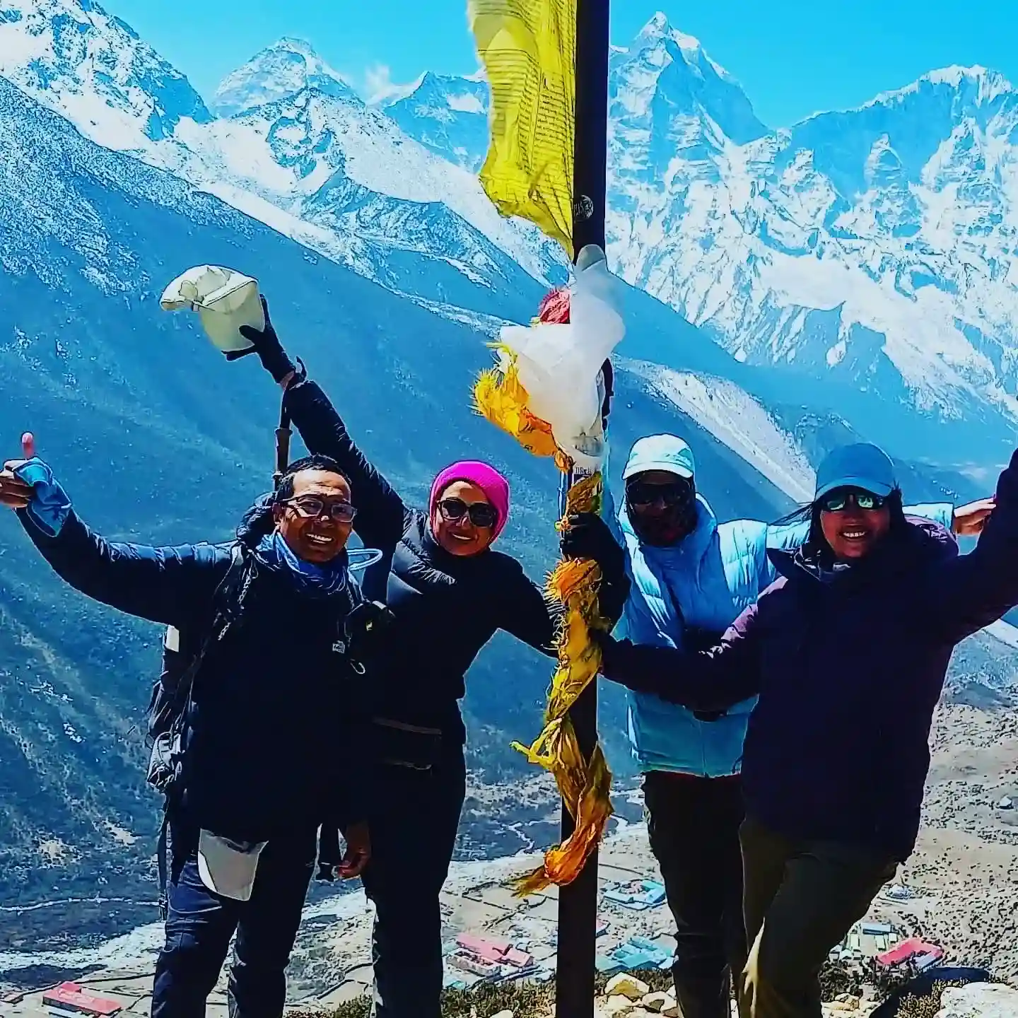 Kathmandu to Everest Base Camp Trekkers