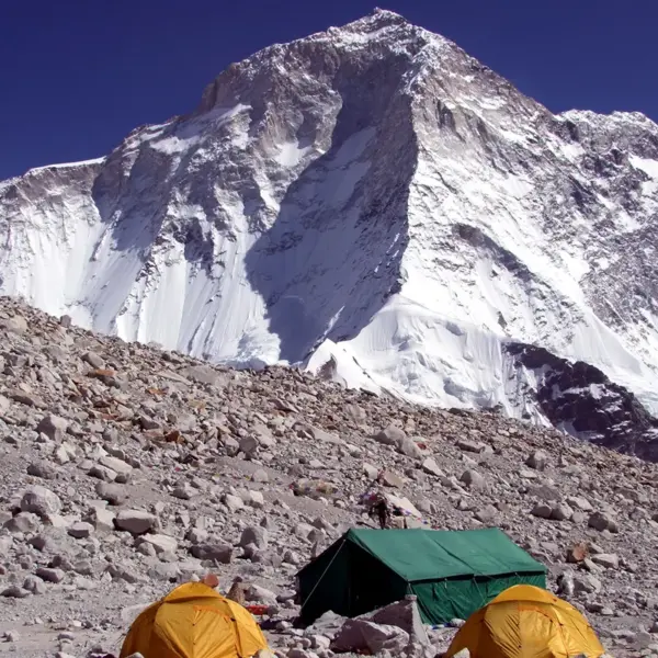 Makalu (8463m) from Sherpani Col Base Camp